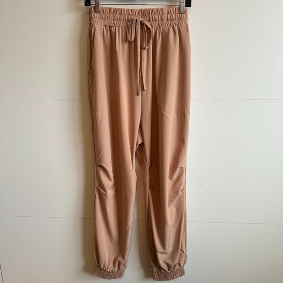 NWT! She + Sky Sandy Taupe Joggers - Picture 2 of 9